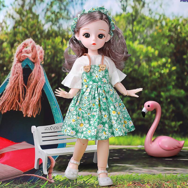 Đồ chơi trẻ em Bộ đồ chơi búp bê Barbie 30cm búp bê hóa trang bộ đồ chơi công chúa