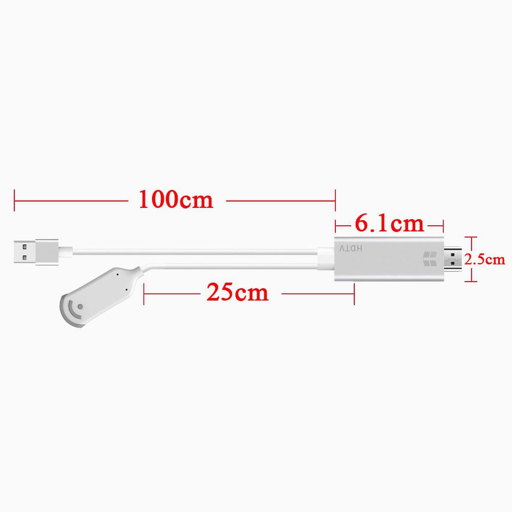 Bộ xuất hình ảnh HDMI không dây cho iOs, Android, Windows 10 Aturos OT-71