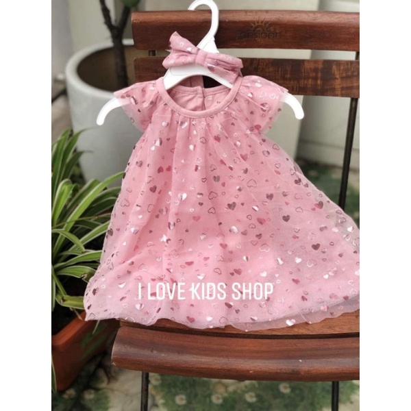 (3-24M) Đầm xoè cho bé gái hãng Baby Starters xuất xịn TQXK
