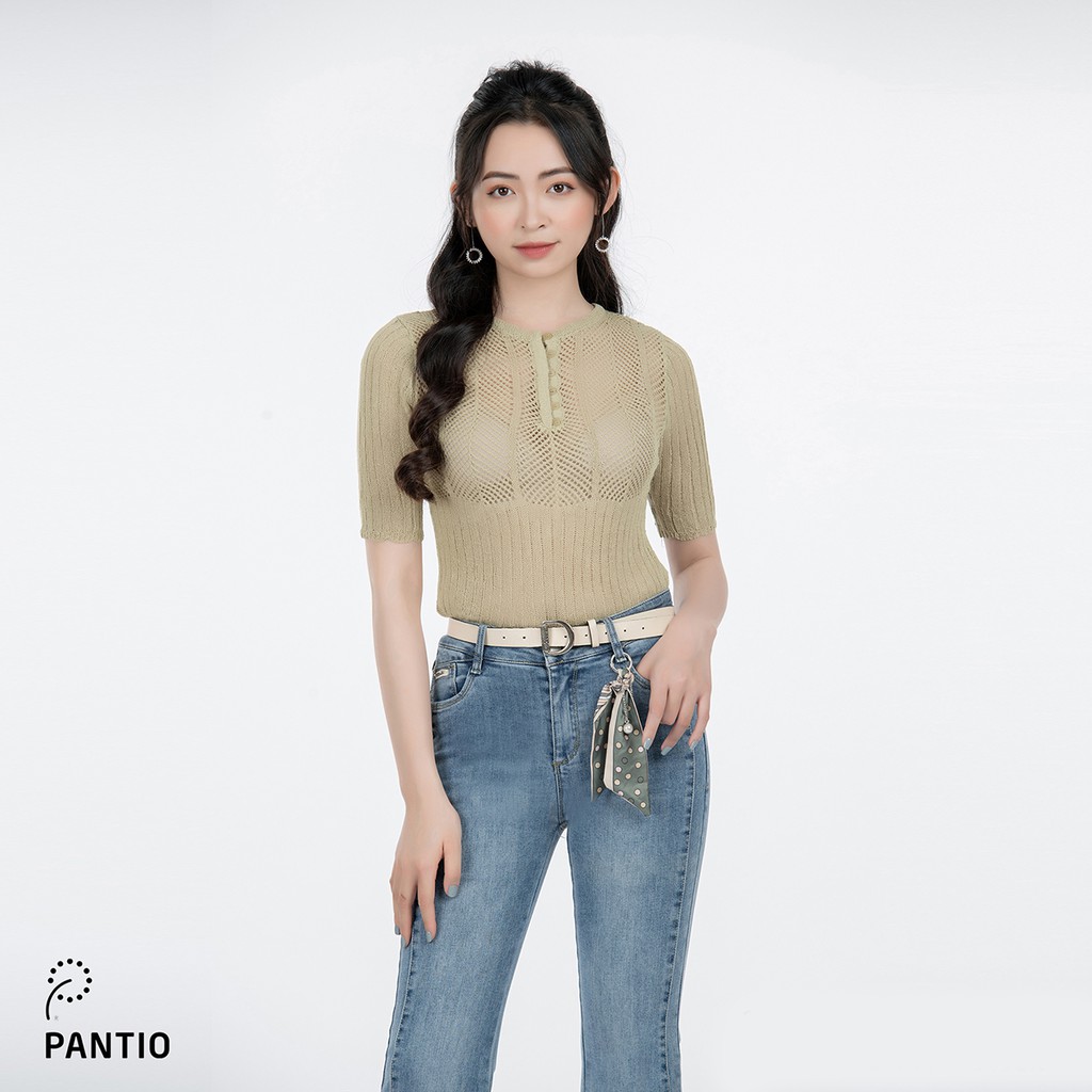 Áo len đan tay lỡ FOL154 - PANTIO