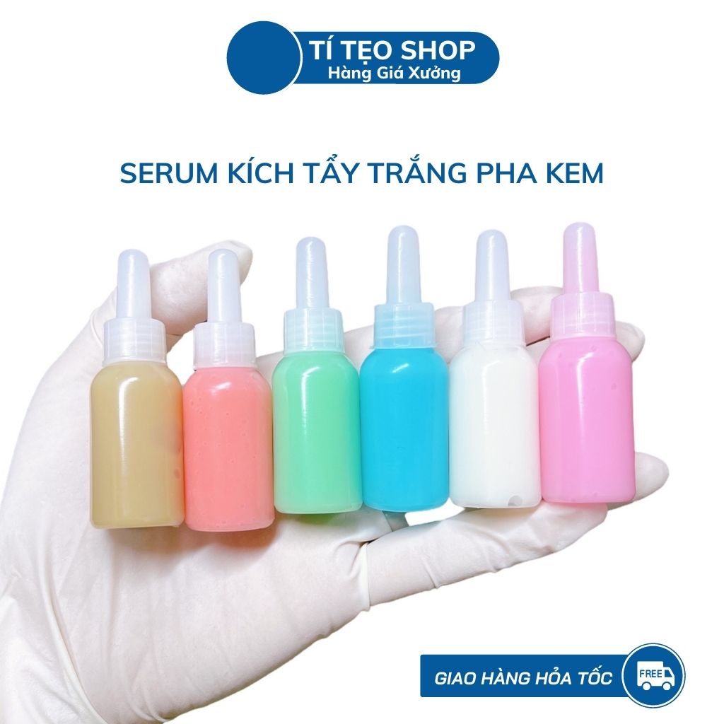 Serum Kích Tẩy Trắng Cực Mạnh Pha Kem 10ml