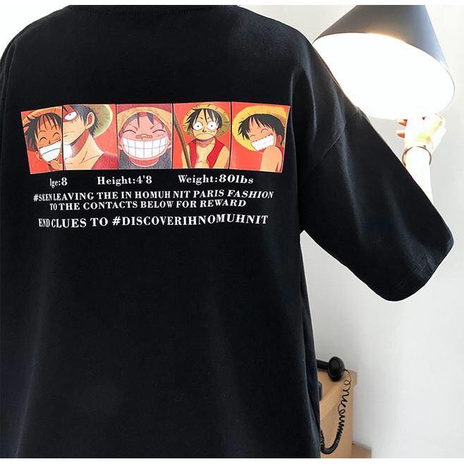 Áo thun tay lỡ form rộng - phông nam nữ cotton oversize - T shirt luffy mới a - 2N Unisex | BigBuy360 - bigbuy360.vn