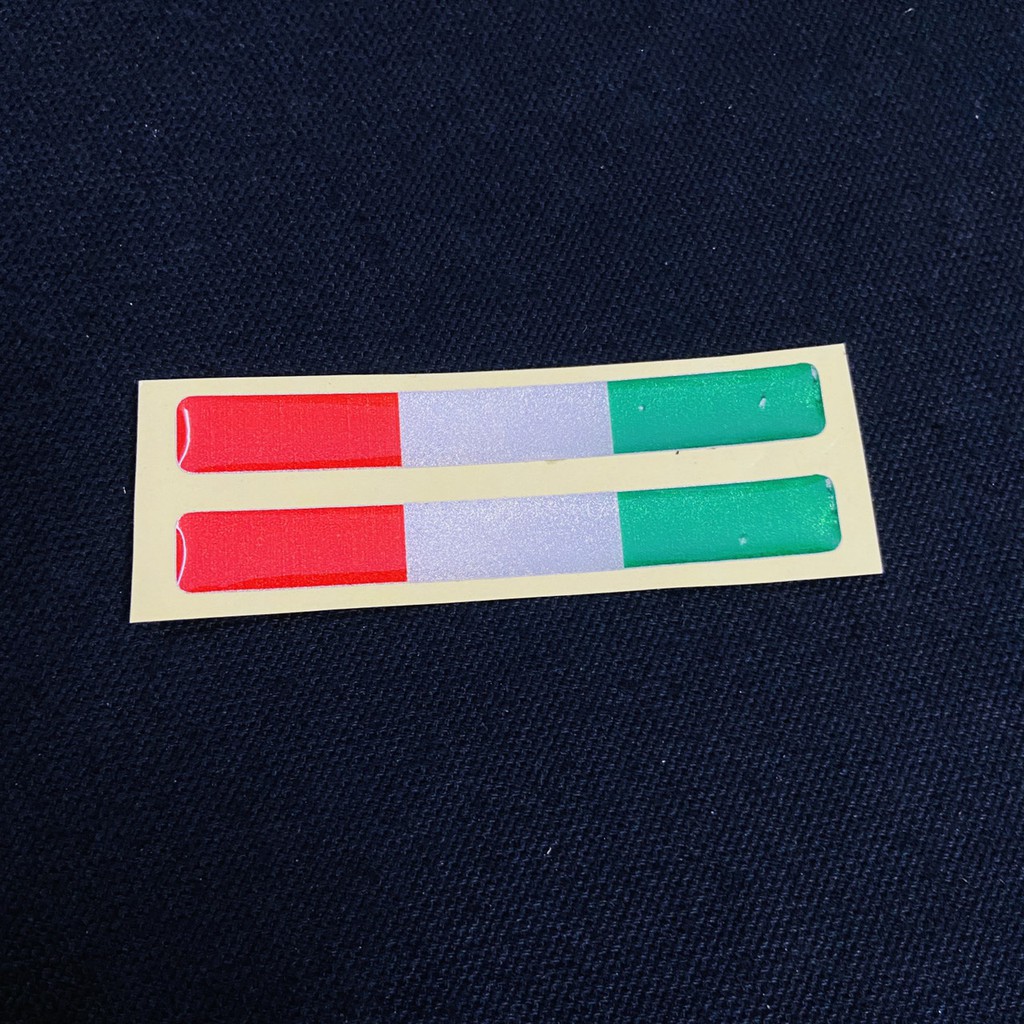 (TEM TRANG TRÍ XE MÁY) BỘ TEM TRANG TRÍ, DÁN XE PHỦ NHỰA DẺO MẪU CỜ Ý TRANG TRÍ XE SIÊU CHẤT, THỂ HIỆN ĐIỂM NHẤN