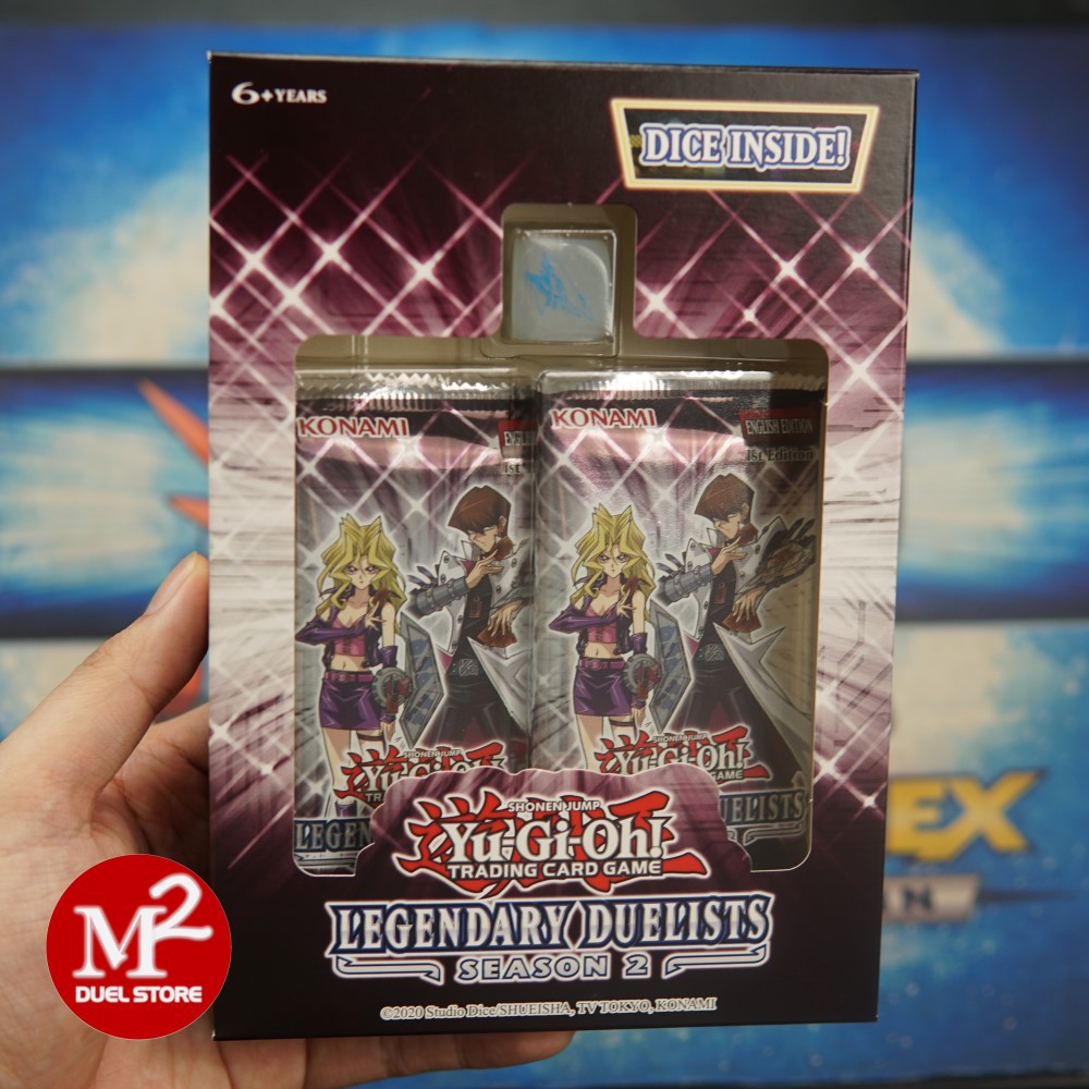 Hộp thẻ bài Yugioh Legendary Duelists Season 2 - Phiên bản cho thị trường Anh Quốc UK