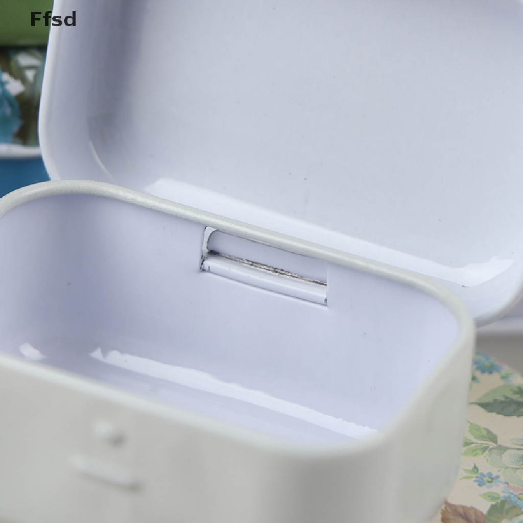 {Ffsd} Hộp Thiếc Mini Hình Chữ Nhật Nhỏ Đựng Trang Sức / Đồng Xu / Đồ Trang Sức Bán Chạy