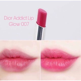 Son Dưỡng Dior Lip Glow 007 Raspberry Màu Hồng Tím