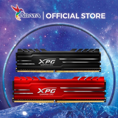 Ram Máy tính DDR4 ADATA XPG GAMMIX D10 (8GB / 16GB) Bus 3000 / 3200MHz / UDIM | Bảo hành 5 Năm