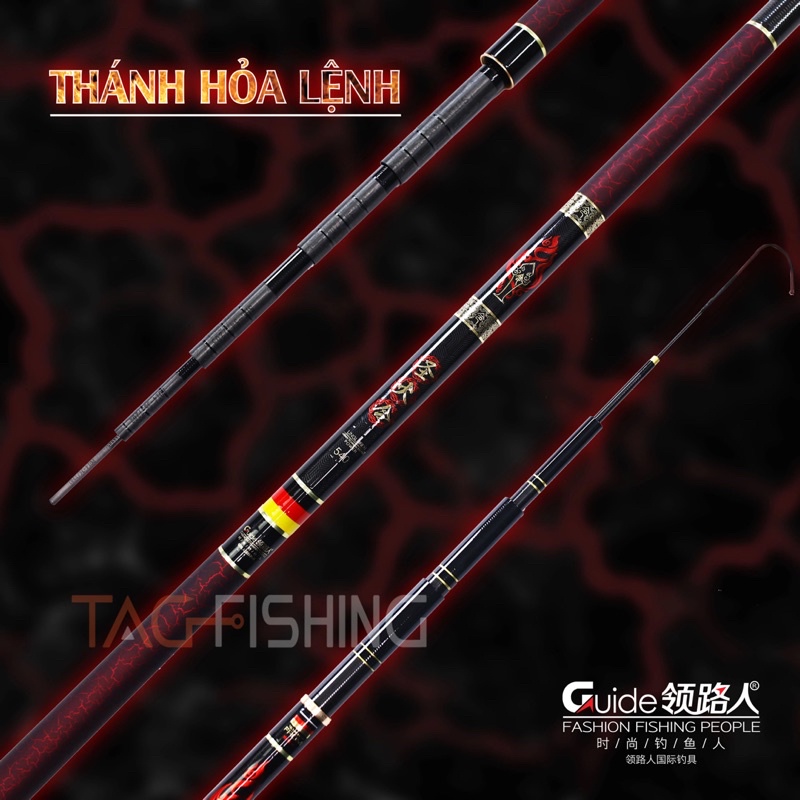 Cần Câu Đài GUIDE Thánh Hoả Lệnh Săn Hàng 5H 28i - Chính Hãng