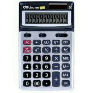 Máy tính deli 1239 ,12 số .
