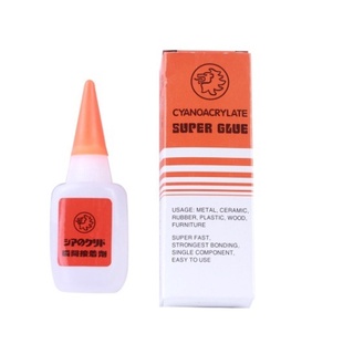 Keo Sư tử dán đa năng, chuyên dán nhựa mica trong, gỗ, da giày, gốm sứ (Cyanoacrylate Super Glue) 10g - Luân Air Models
