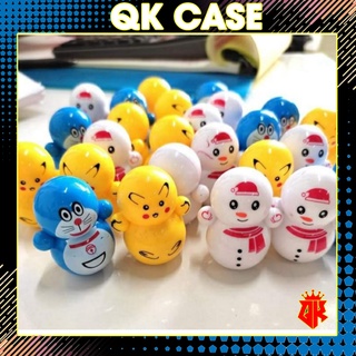 Đồ chơi lật đật mini squid game, lật đật doremon, ... cho bé siêu dễ thương
