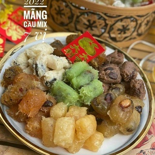 Hộp mãng cầu sữa sấy muối ớt& dừa non 300g-500g cm