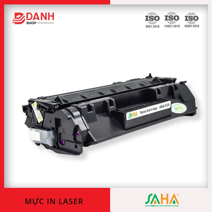 Hộp mực máy in SAHA 49A/53A ( Có chip ) Dùng cho HP Laser 1160, 1320 / P2014, P2015 - Hàng Chính Hãng (BOX)