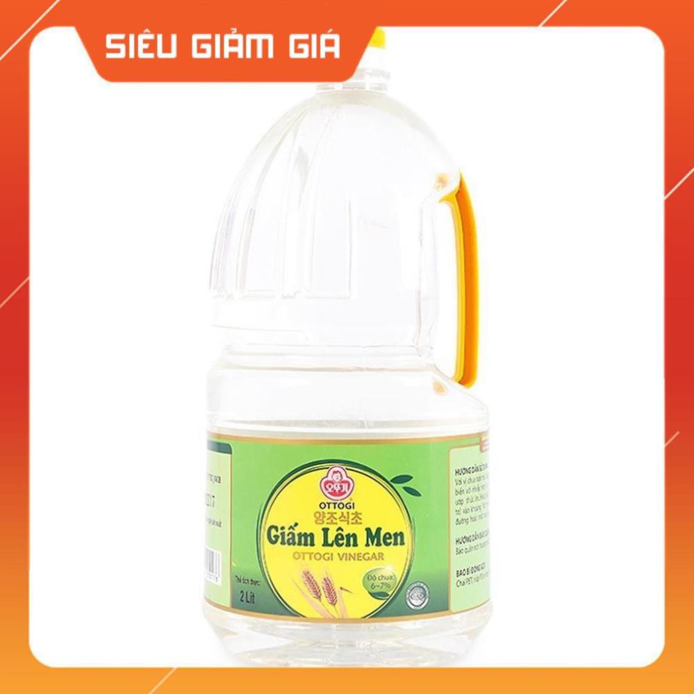 Siêu sale -  Giấm Lên Men Ottogi 2L - HCM