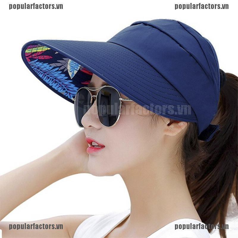 Mũ Rộng Vành Chống Tia Uv Thiết Kế Đơn Giản Thời Trang Cho Nữ