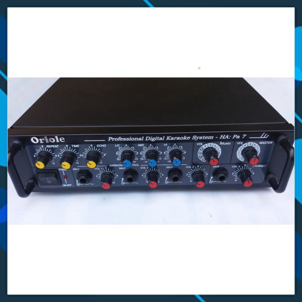 ÂM LI LIỀN KARAOKE ORIOLE PA 7 - SỬ DỤNG NGUỒN 220V .