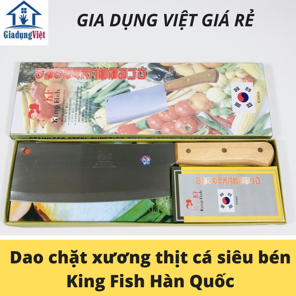 Dao Chặt Gà Xương Thịt KING FISH HÀN QUỐC (Ms6868K)
