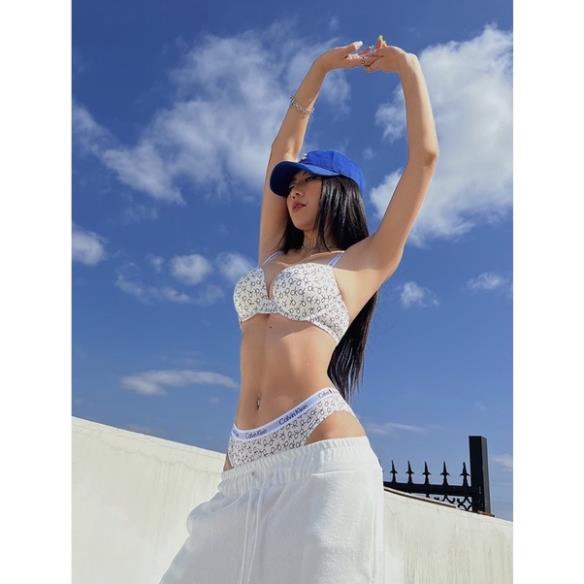 Bộ Đồ Lót Su Cradin C.K Nâng Ngực Thời Trang Cao Cấp 1988