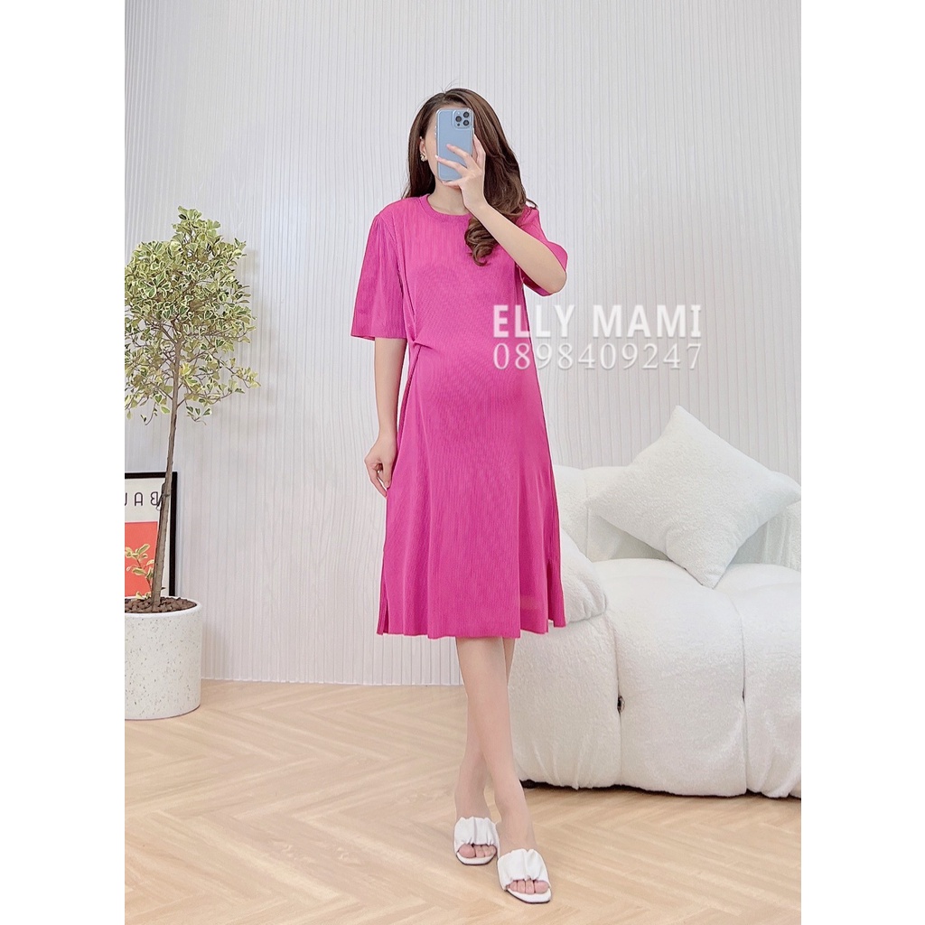( 40kg - 95kg ) Đầm Bầu , Suông Thun Ly Mặc Thoải Mái Suốt Thai Kì &amp; Sau Sinh Thiết Kế Cao Cấp
