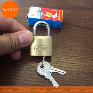 Khóa treo đồng bấm vali việt tiệp 01280
