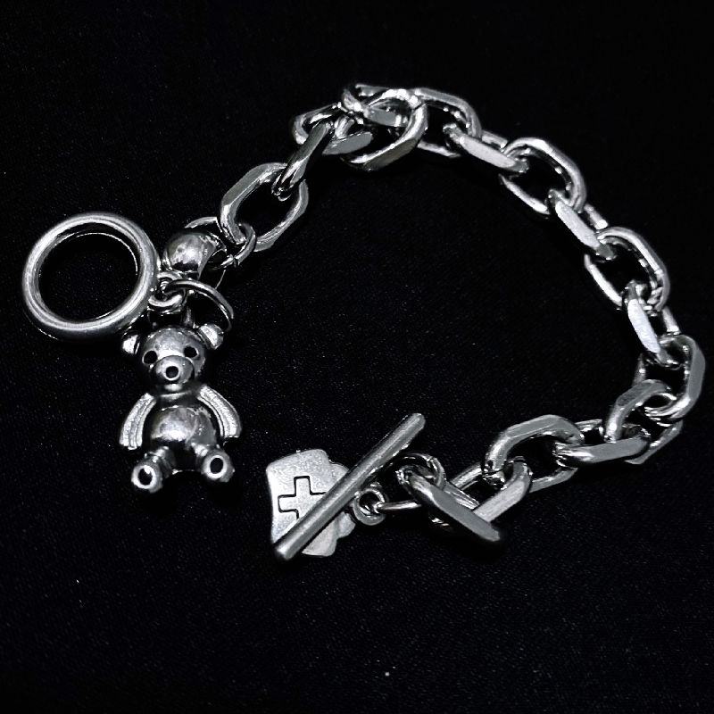 Vòng Tay Hình Gấu Phong Cách Harajuku Thời Trang Cho Nam Và Nữ 22208