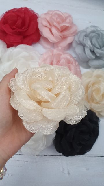 Hoa voan cỡ 10-12cm HV159