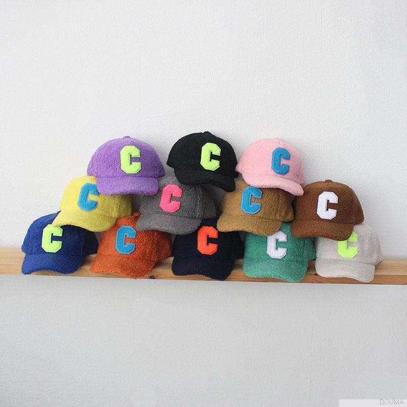Mũ cotton mềm co giãn giữ ấm mùa đông phong cách Hàn Quốc cho bé gái