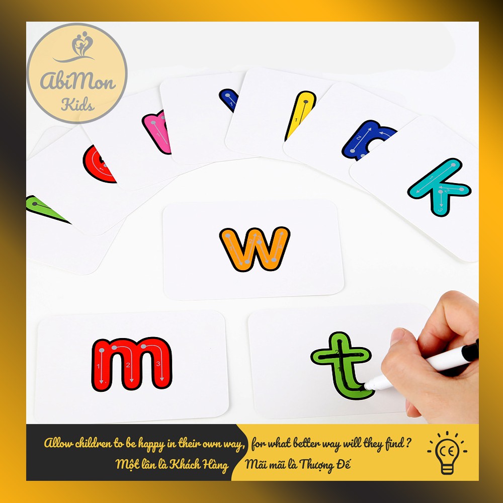 🌻 Spelling Game - Bộ Ghép Chữ Tiếng Anh Cho Bé ☘️ Montessori cao cấp ✨ (Đồ chơi Gỗ - Giáo Dục - An toàn - Thông minh)