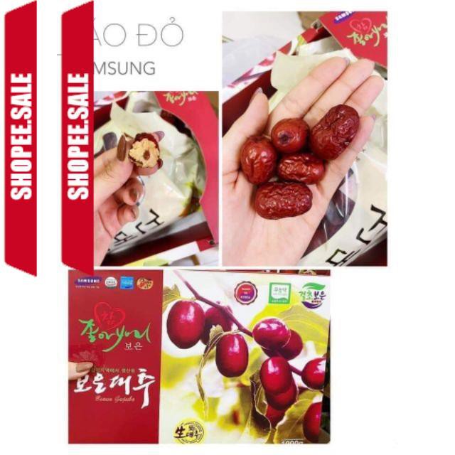 [SALE HOT] Táo đỏ Hàn Quốc sấy khô Loại 1 (Tặng kèm túi) | BigBuy360 - bigbuy360.vn