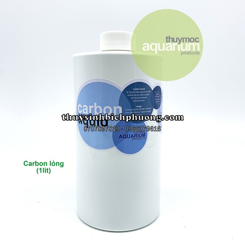 PHÂN NƯỚC BỔ SUNG CO2 THỦY MỘC CARBON LIQUID CHAI 1 LÍT