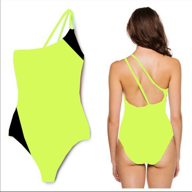 [Có Bigsize] Swimsuit Đồ Bơi Liền Thân TRINA TURK Có Khe Nhét Mút Hàng Xuất Xịn Cao Cấp Chất Siêu Mát Mịn Xanh Neon