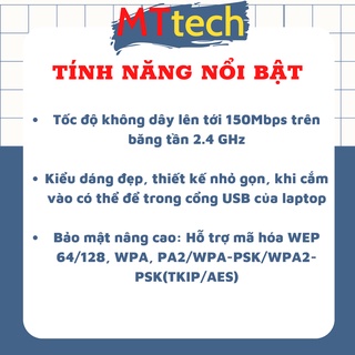 USB Bluetooth Nano TP-Link UB400 v4.0 Chính hãng (Dùng cho PC) - MTtech