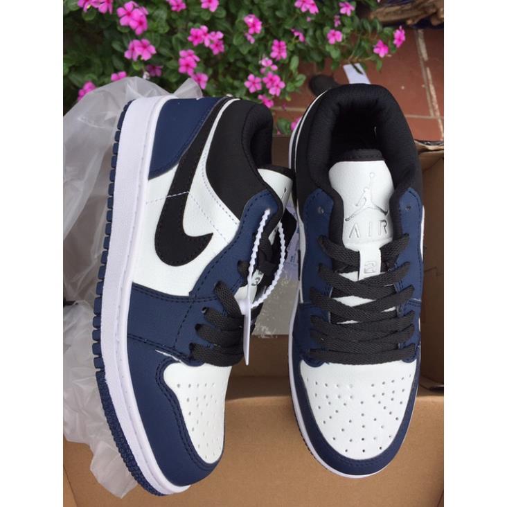 Giày thể thao Jodan NAVY hight, giày jodan xanh than cổ thấp, cổ cao cả nam và nữ hàng Full Box | BigBuy360 - bigbuy360.vn