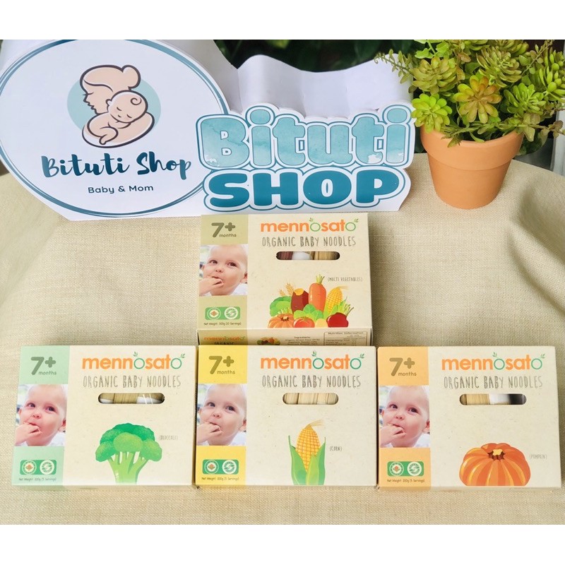 Mỳ Mennosato rau củ hỗn hợp cho bé ăn dặm từ 7tháng