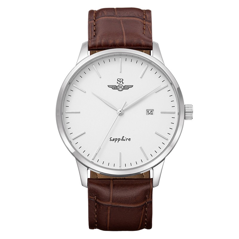 Đồng hồ Nam SRWatch SG3001.4102CV - Dây da - Chống nước - Kính chống trầy