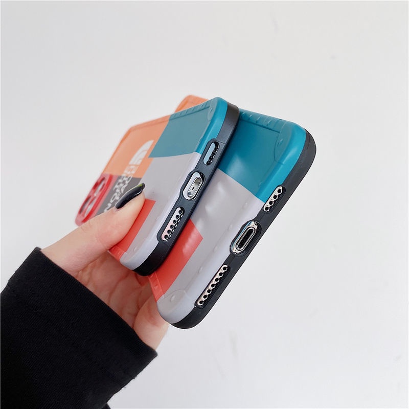 Ốp Điện Thoại Chống Sốc Họa Tiết North Face Cho IPhone 12 13 11 Pro Max X Xs Max Xr Bmp4