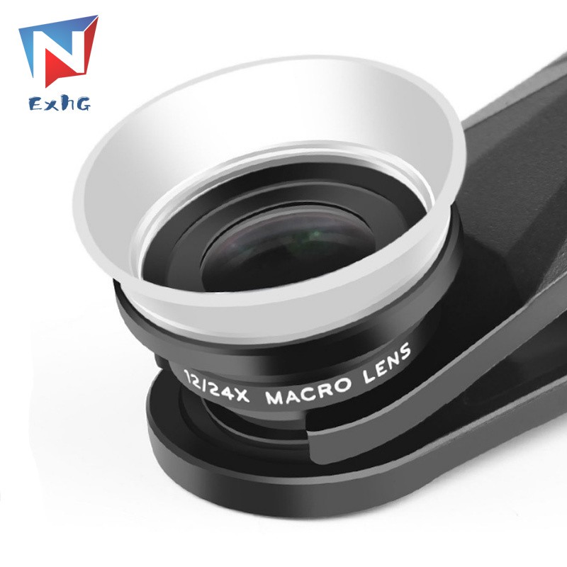 Ống kính macro 12-24x 2 trong 1 chất lượng cao dành cho điện thoại