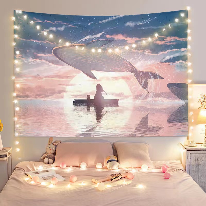 Vải treo trang trí tường đa năng 100*70cm