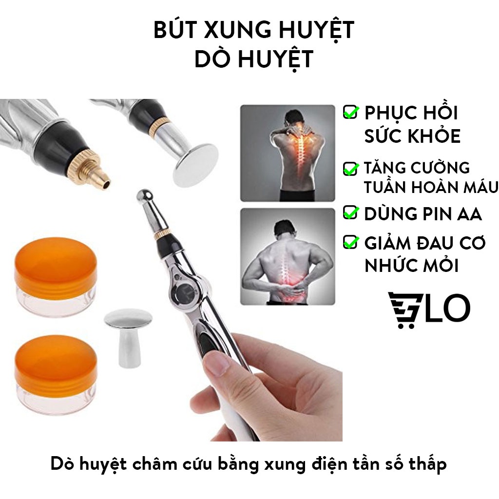 Bút Xung Huyệt, Dò Huyệt Châm Cứu Trị Liệu Xung Điện W-912/Df-618 Cao Cấp