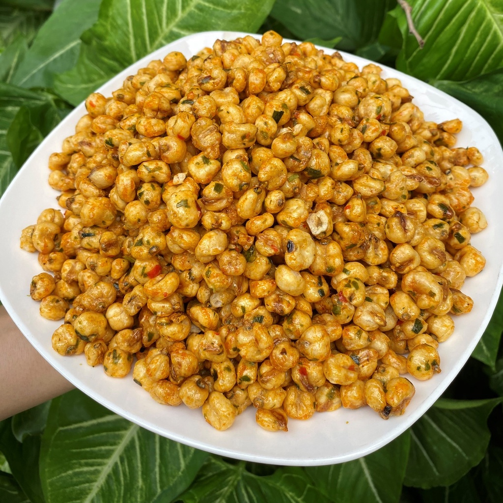 NGÔ GIÒN XÓC MẮM CAY MIX HÀNH TƯƠI 500G