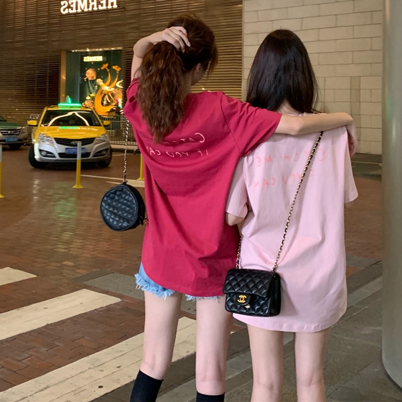 Áo Thun Nữ Dáng Dài Form Rộng Phong Cách Hàn Quốc