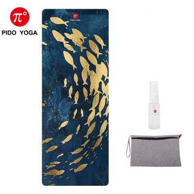 Thảm tập Yoga Du lịch PIDO 3D 1,5mm cao su tự nhiên bám siêu dính POHH9