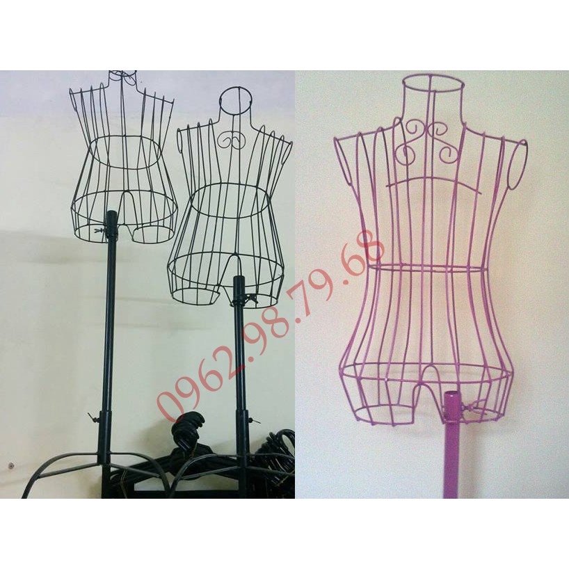 Manocanh Trẻ Em 2 Chiếc Khung Sắt