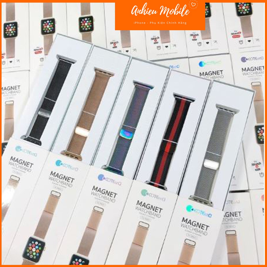 Dây Thép Milan Apple Watch Chính Hãng Coteetci Đủ Size