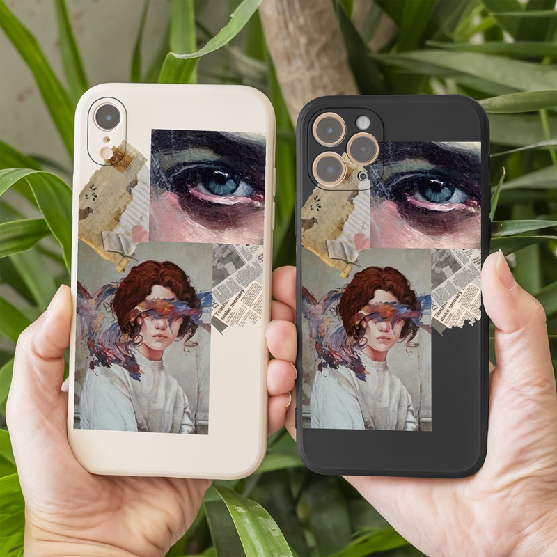 Ốp lưng iphone Ốp điện thoại silicon mềm chống sốc thích hợp cho Iphone 12 pro 11 pro max 12 13 pro max xs xr xs max 6 7 8 plus