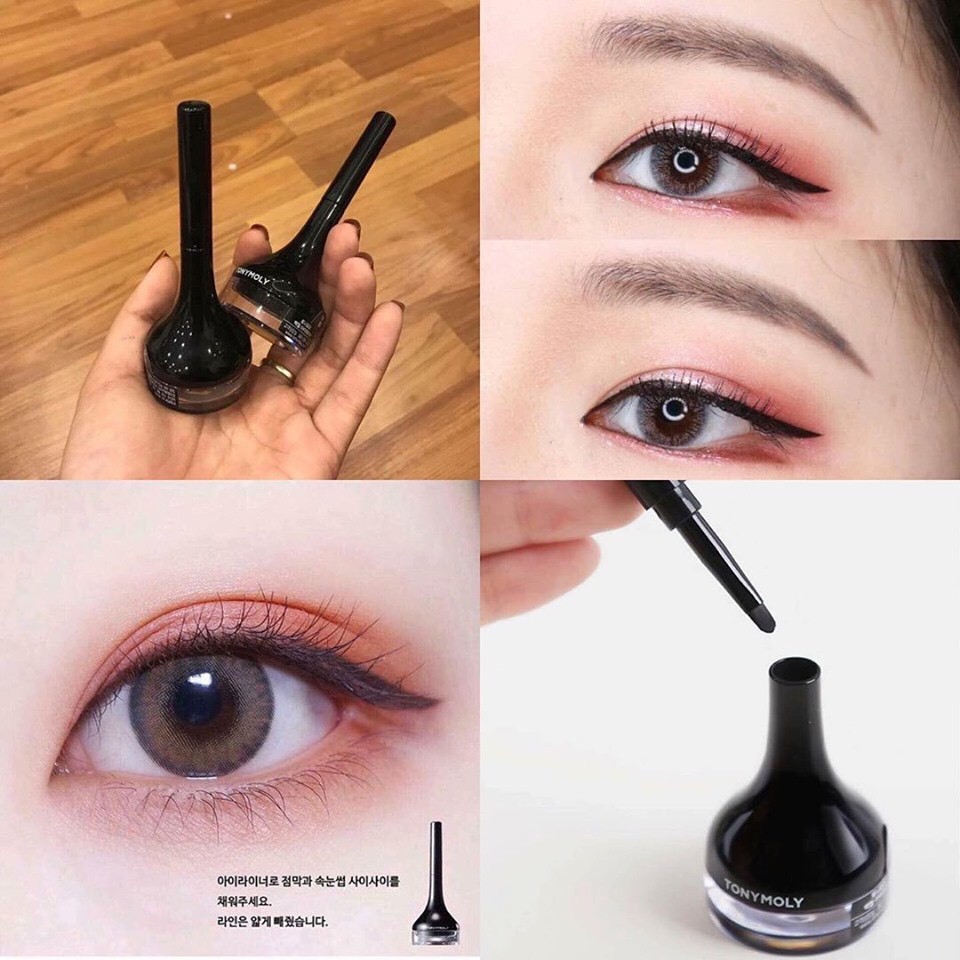Gel kẻ mắt TONYMOLY Backstage Gel Eyeliner chống thấm nước, chống lem | BigBuy360 - bigbuy360.vn