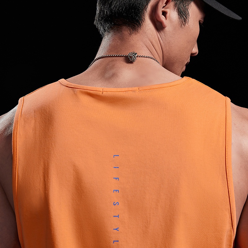 Áo Ba Lỗ Thể Thao Chất Liệu Cotton Thời Trang Mùa Hè Giản Dị Dành Cho Nam