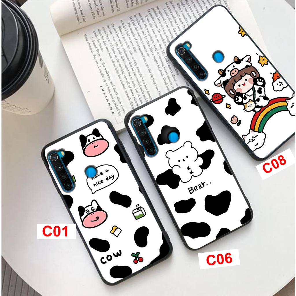 [FREESHIP]ỐP LƯNG XIAOMI NOTE 8 HÌNH BÒ SỮA ĐÁNG YÊU-CUTE