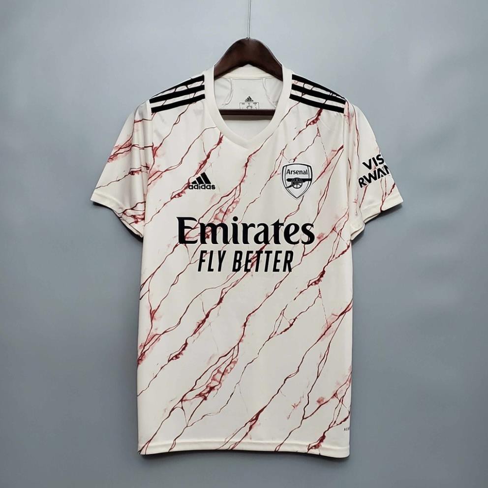 Áo Arsenal sân khách Thái Lan AAA 20/21  Size S-XXXL  quần áo đá bóng  ྇