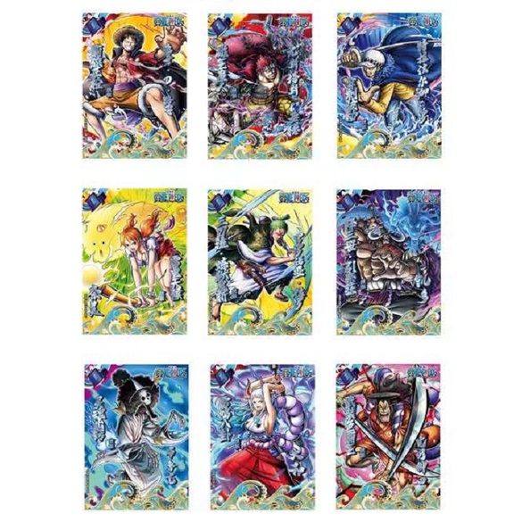 Bộ Sưu Tập Thẻ Hình Nhân Vật Hoạt Hình One Piece SSR UR card - 1 Gói
